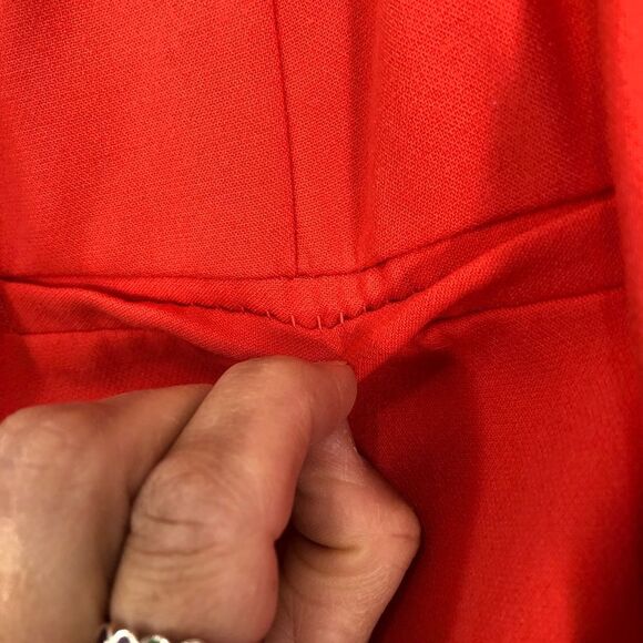 Old Navy Coral Cropped Skimmer Dress Pants Size 8 Casual Office - Picture 5 of 12